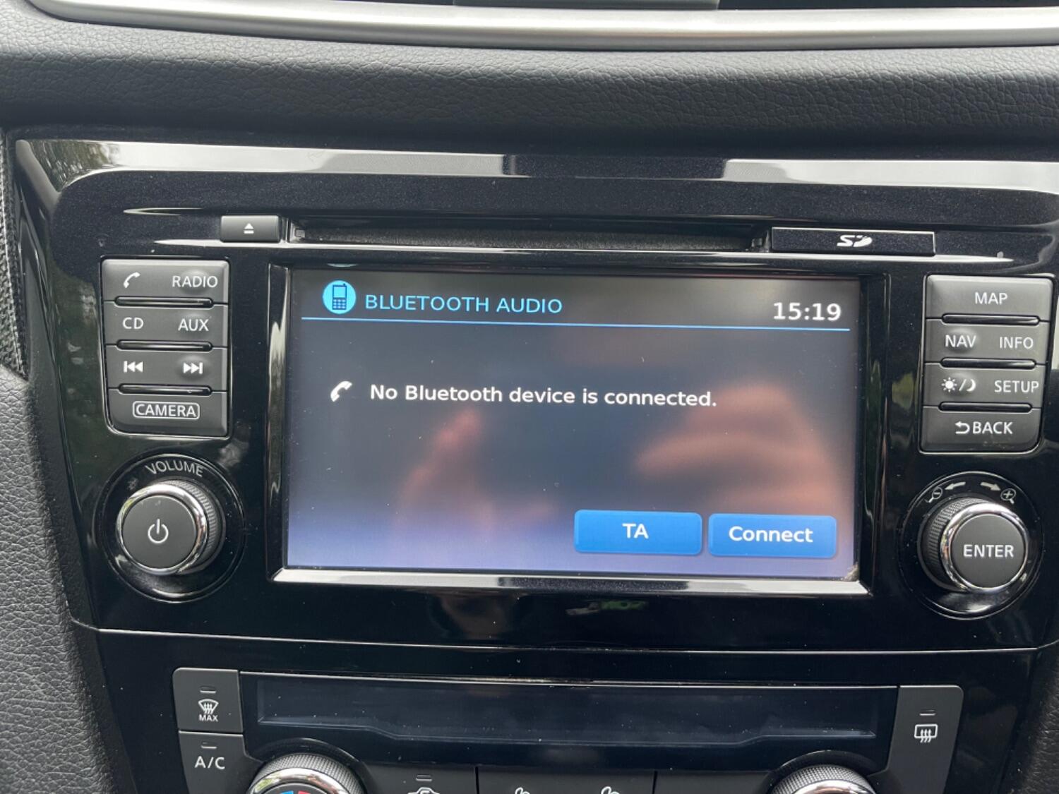 Nissan x trail clearance bluetooth audio