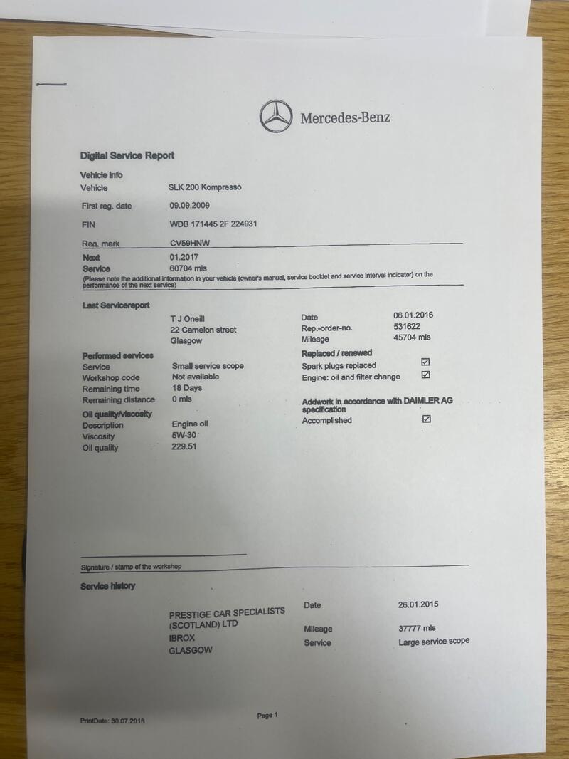 MERCEDES-BENZ SLK